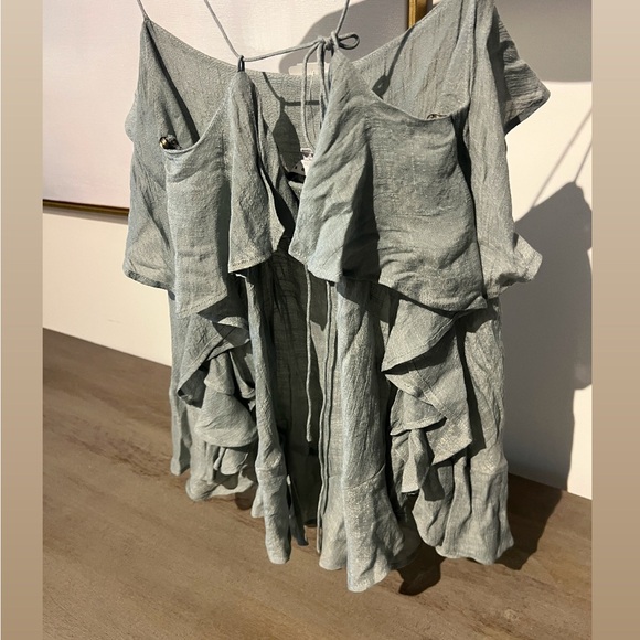 Favlux Moss Green Women's Top (BRAND NEW/WITH TAGS) - Picture 3 of 7